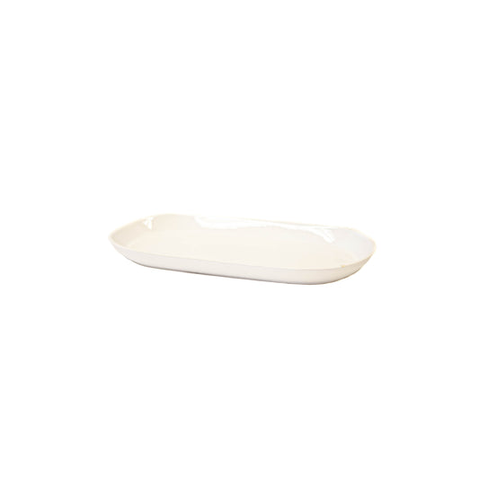 White ceramic 18" x 9"
