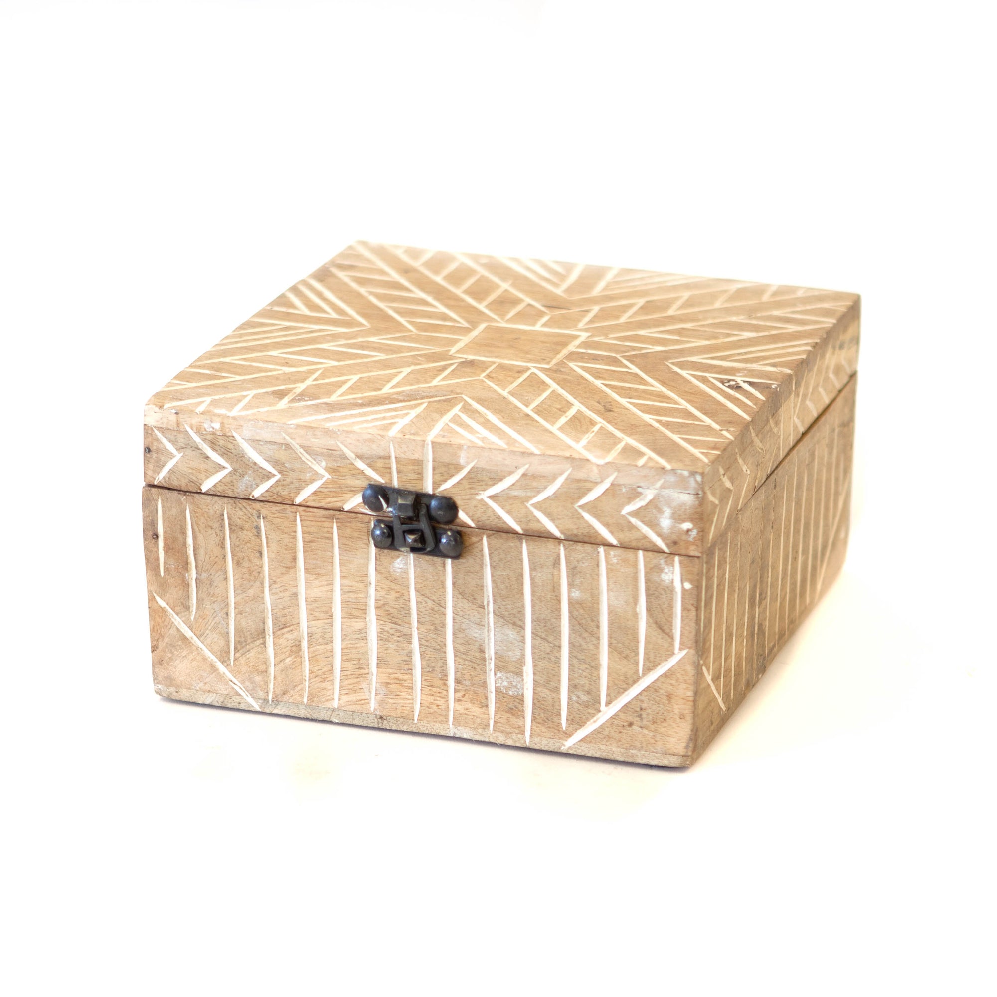 Handcrafted Wood w/ Vector Stripes