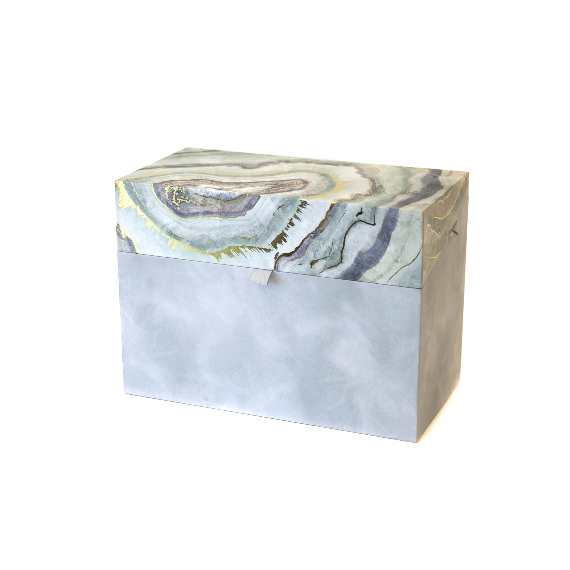 Grey w/ Gem Cross Section