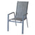 Outdoor Chair - Sling Chair Grey & White Textured