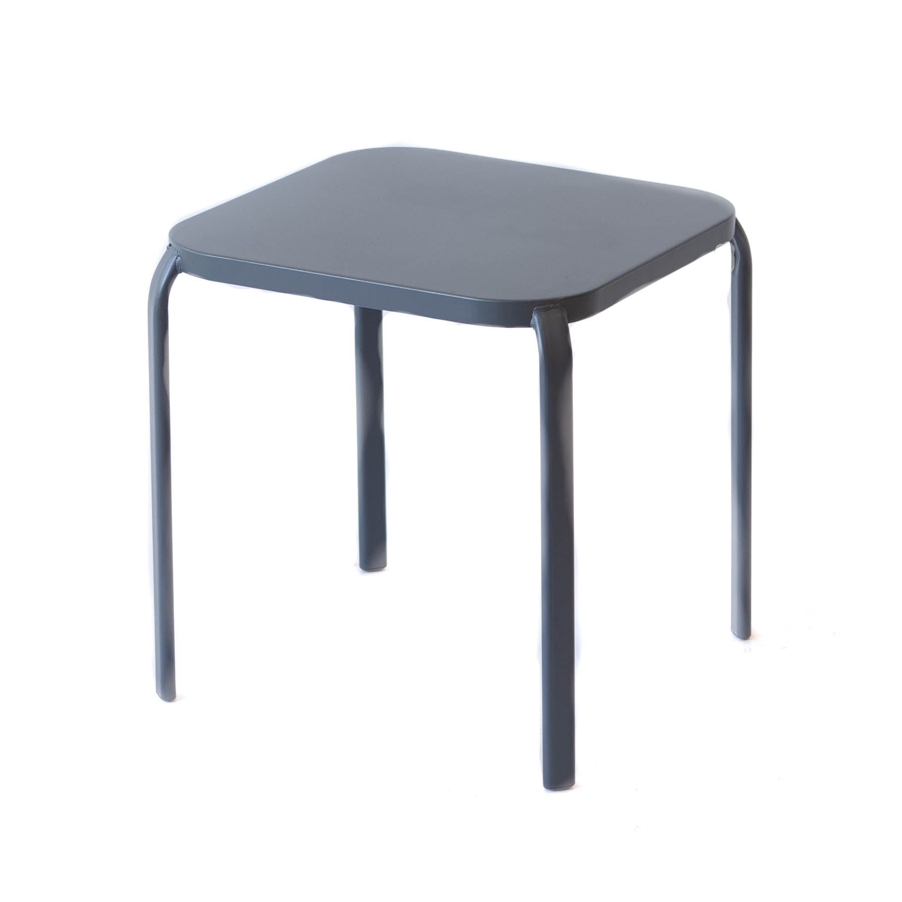 Outdoor Side Table - Metal Grey