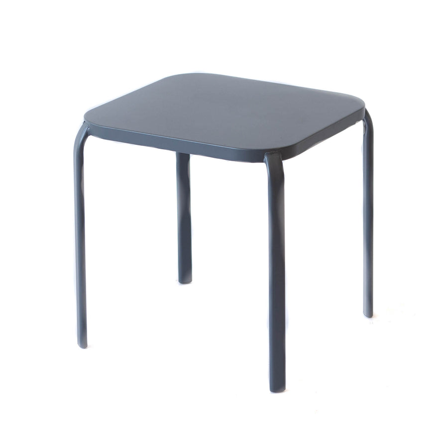 Outdoor Side Table - Metal Grey