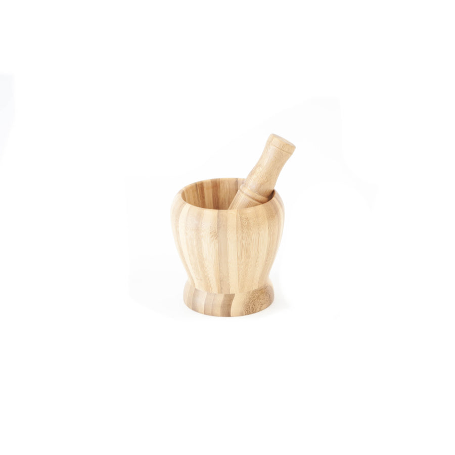 Mortar & Pestle - Small Natural Bamboo