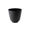 LARGE Round Footed Matte Black