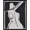 Art - LaDonna II Black & White - SMALL - Cleared 15" x 19"