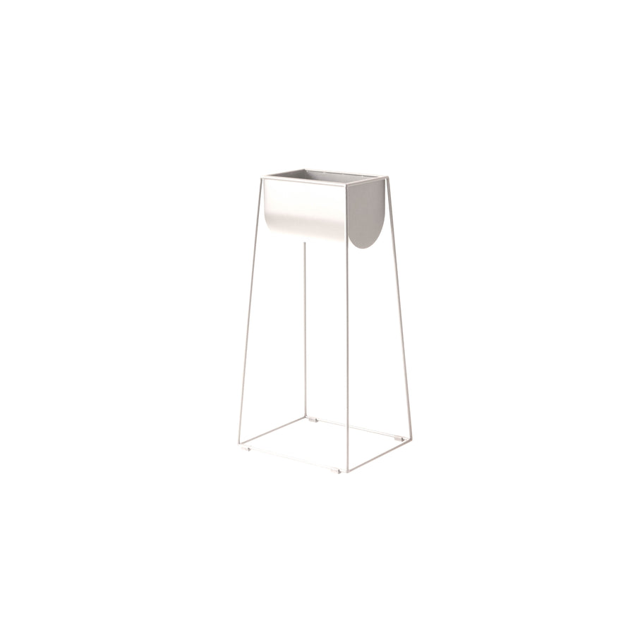 LARGE Modello White Metal Frame