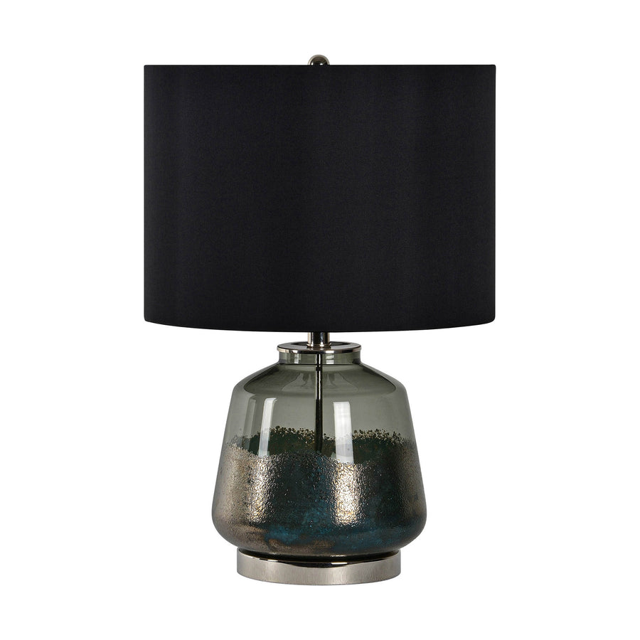 Table Lamp - Kleinfeld Metallic Multicoloured Glass