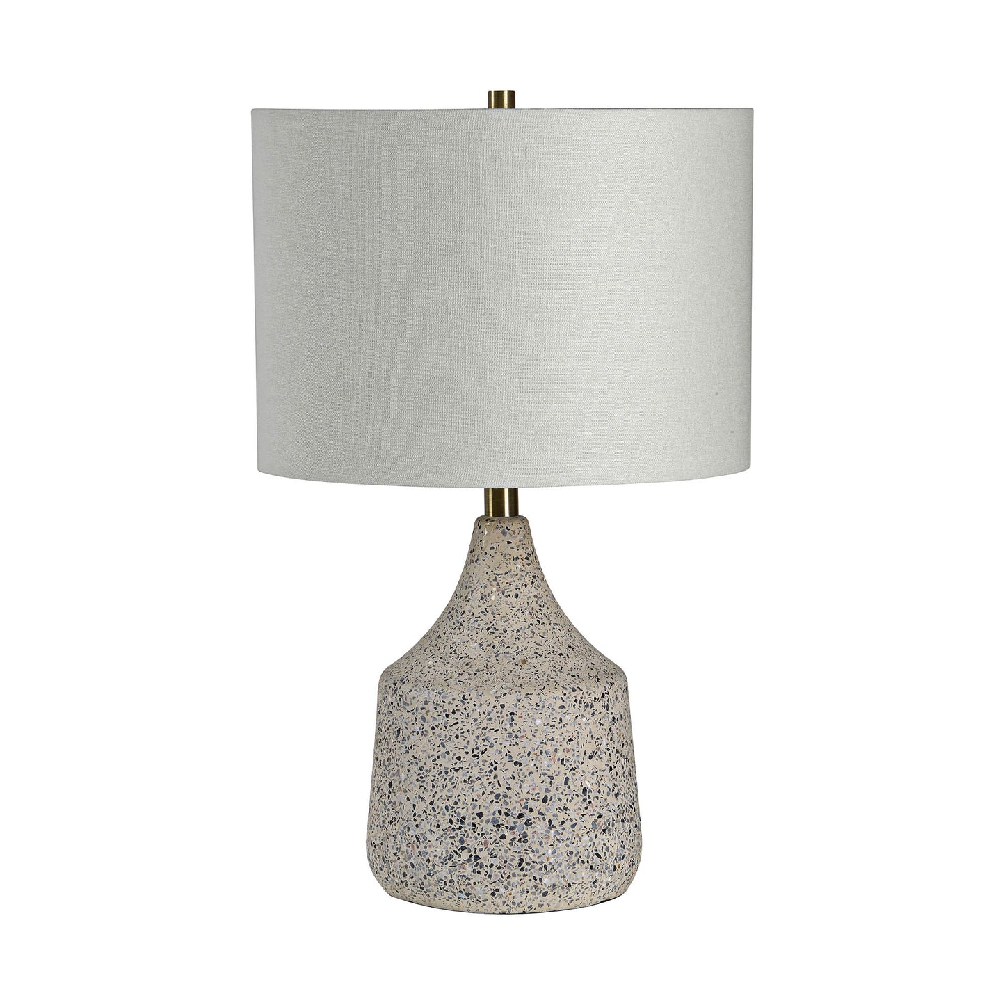 Table Lamp - Longmore Cream w/ Blue Speckles