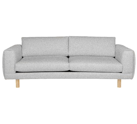 Sofa - Lars Cream Light Grey 81"