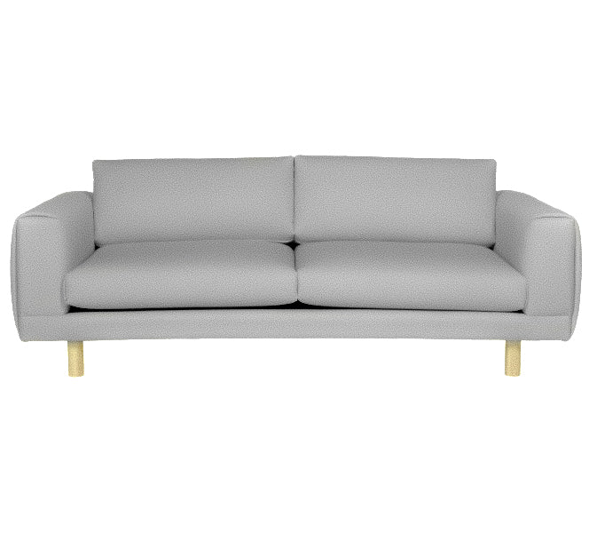 Sofa - Lars Light Grey 81"