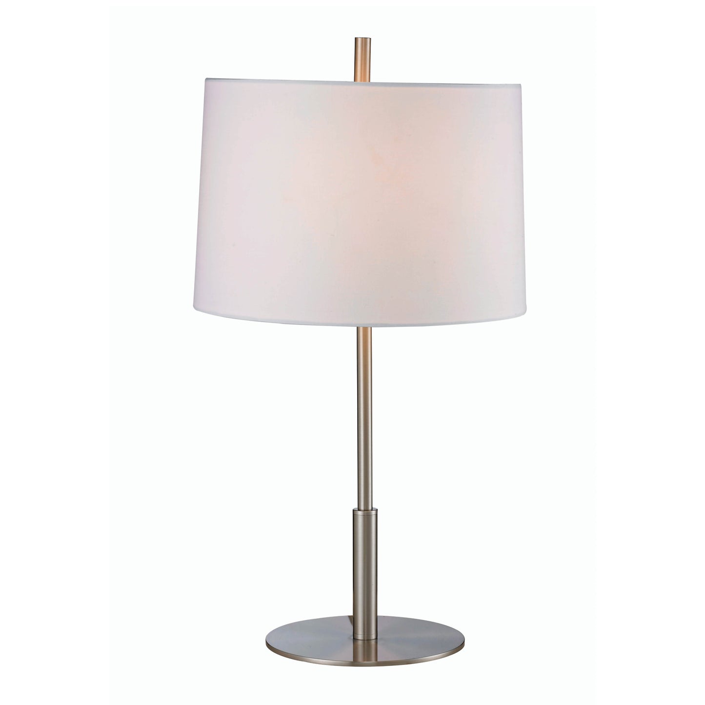 Table Lamp - Brushed Steel Simple