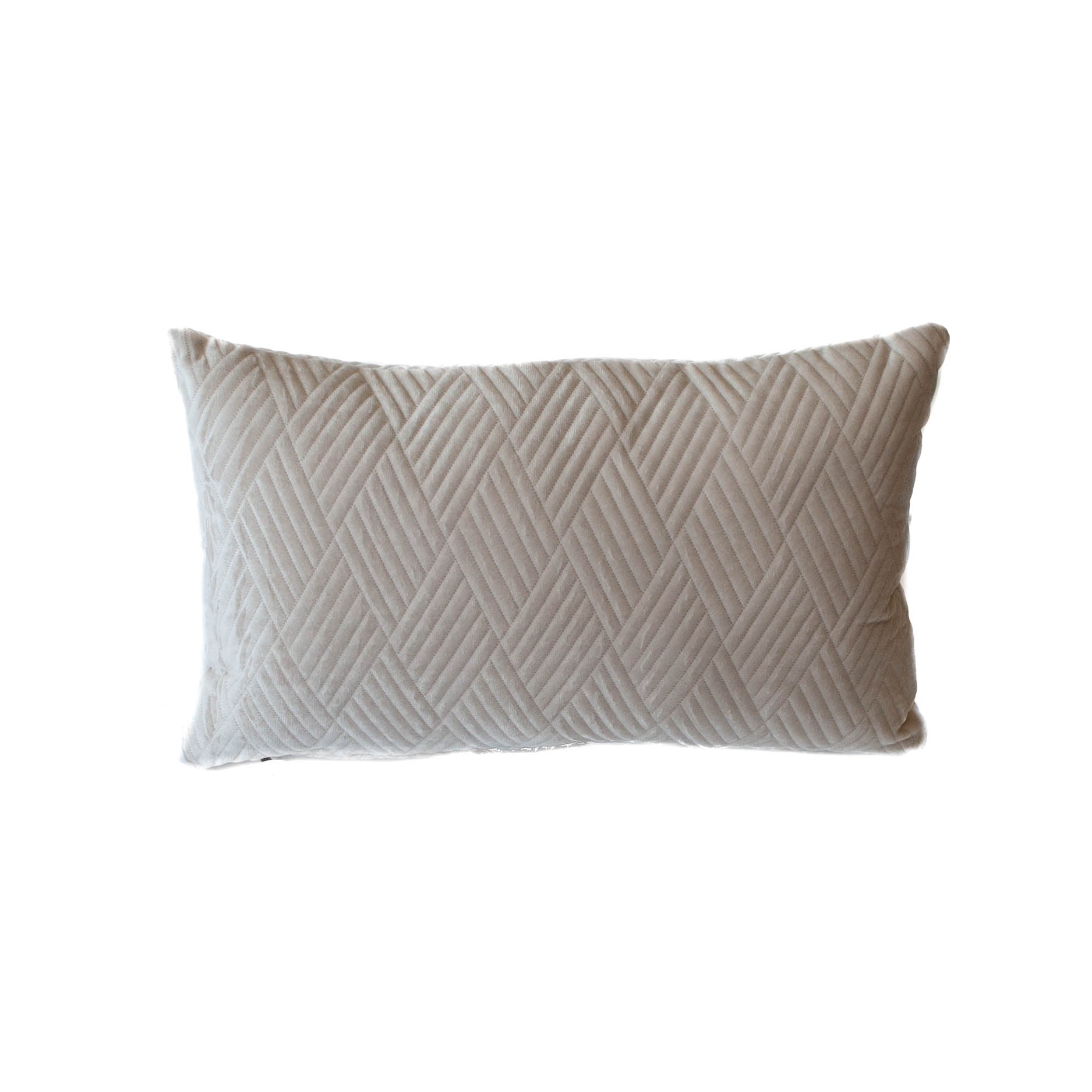 9x16 Ivory Diamond Velvet