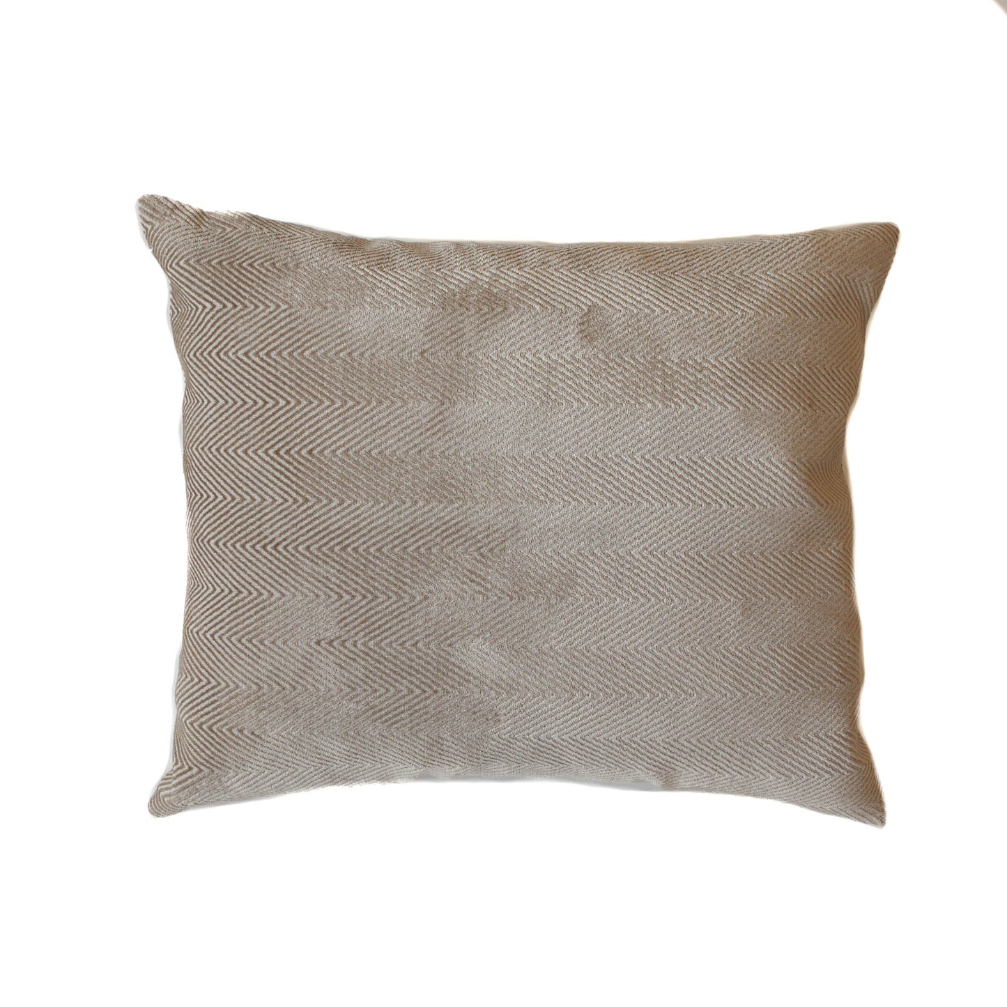 16x20 Beige Herringbone