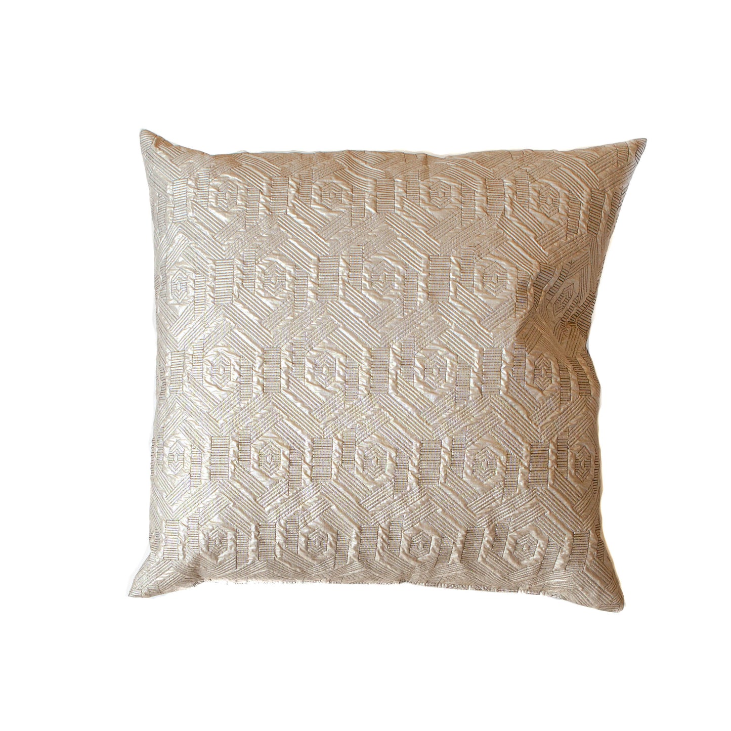 18x18 Gold Geo