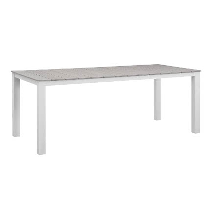 White w/ Grey Wood Pattern 80x35