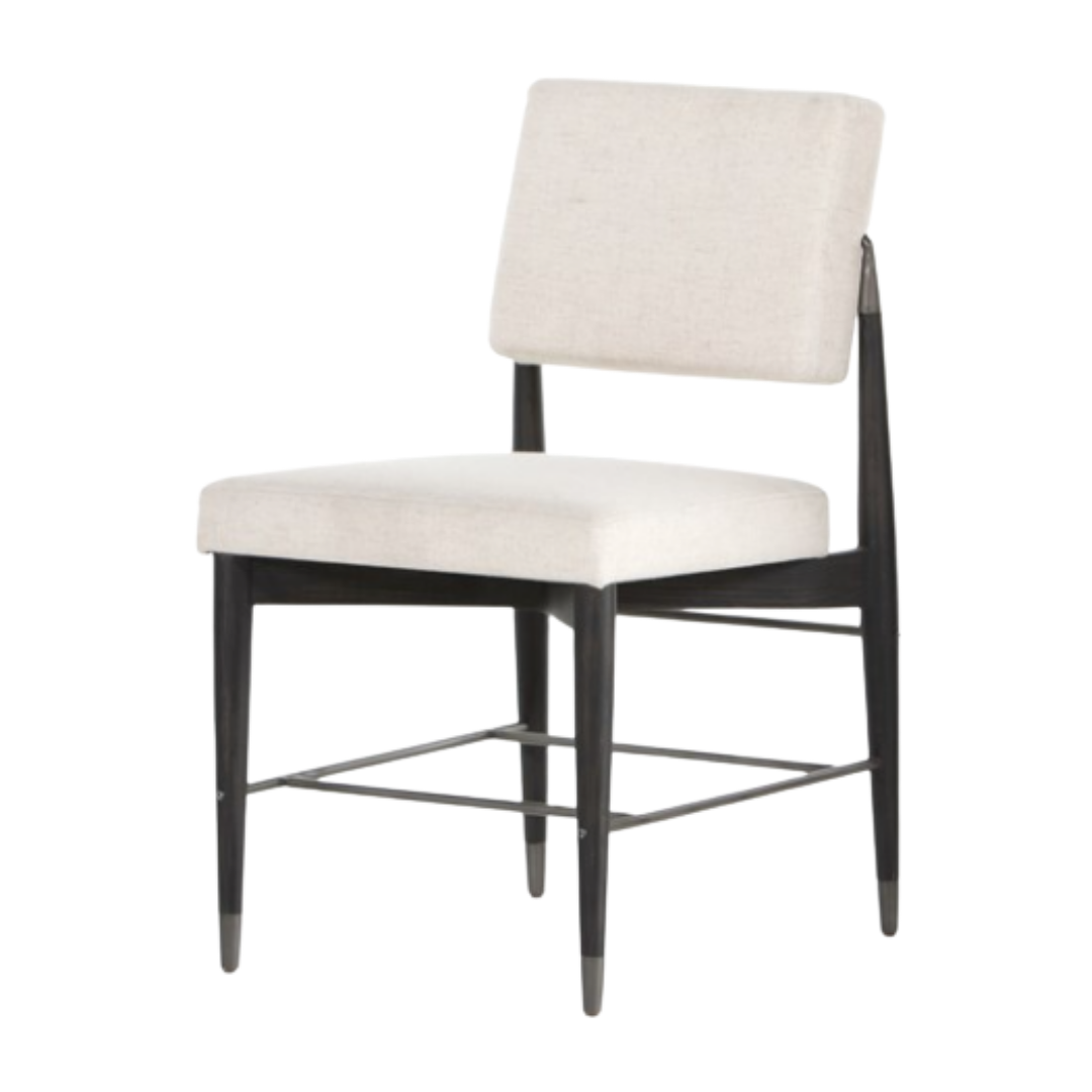 Anton Cream w/ Black Oak Legs