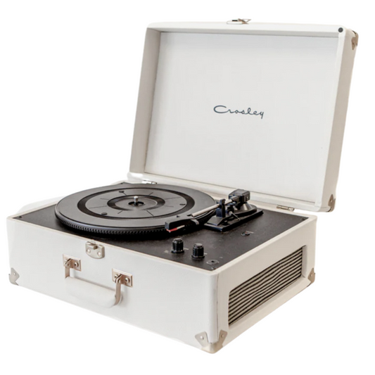 Record Player - Vintage Cream Gold Case