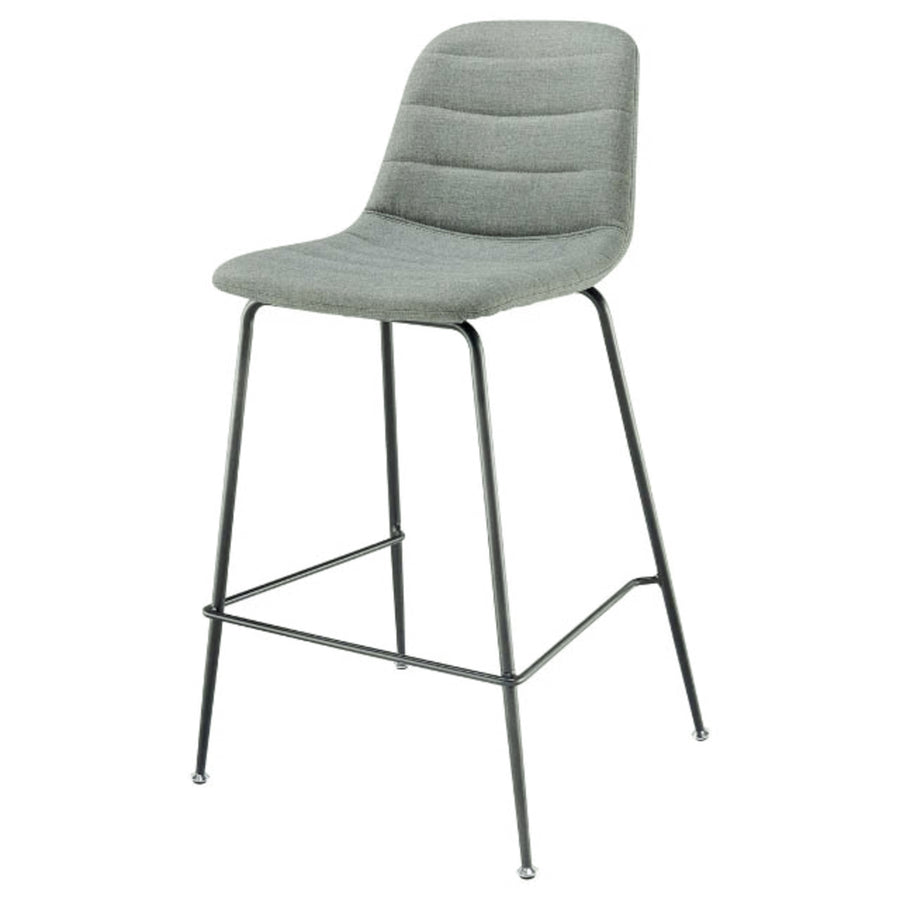 Counter Stool - Caleb Grey Ribbed