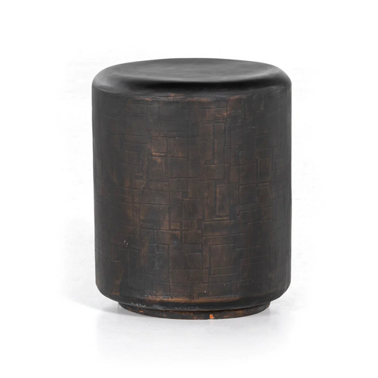 End Table - Sosa Etched Bronze