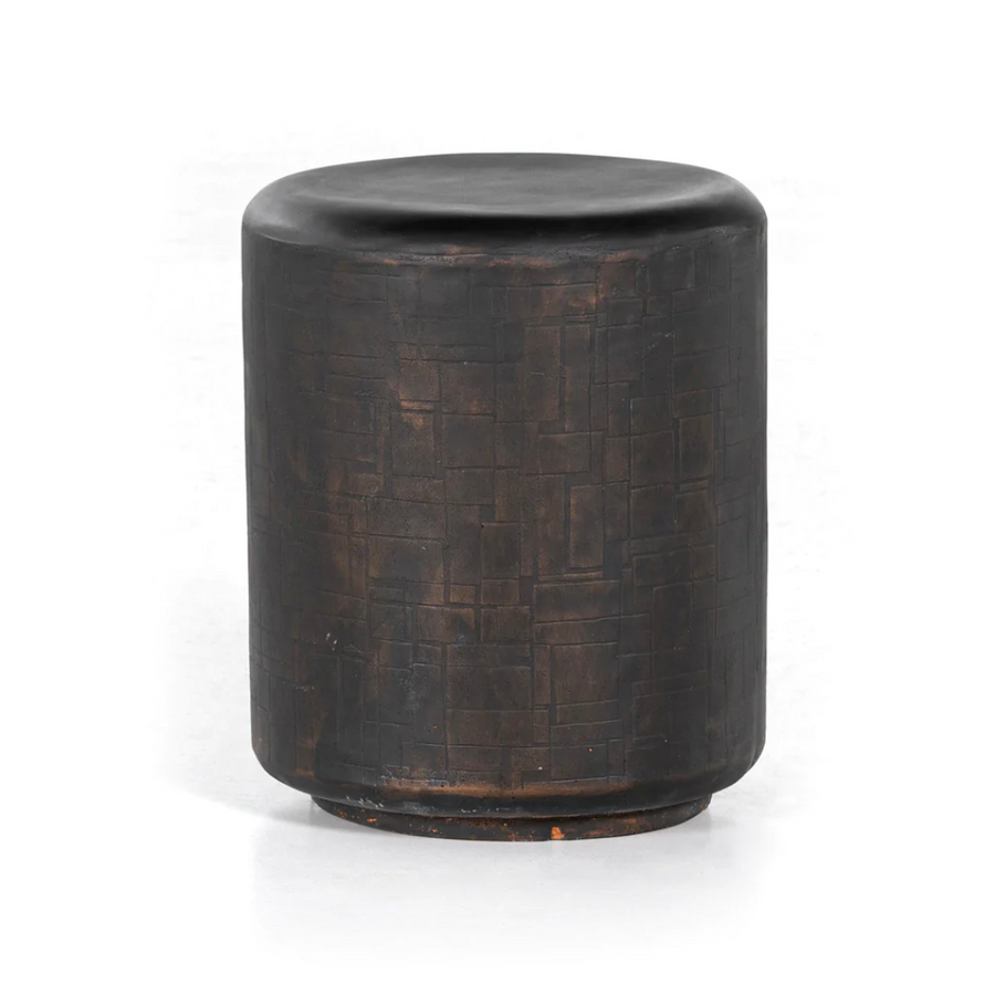 End Table - Sosa Etched Bronze
