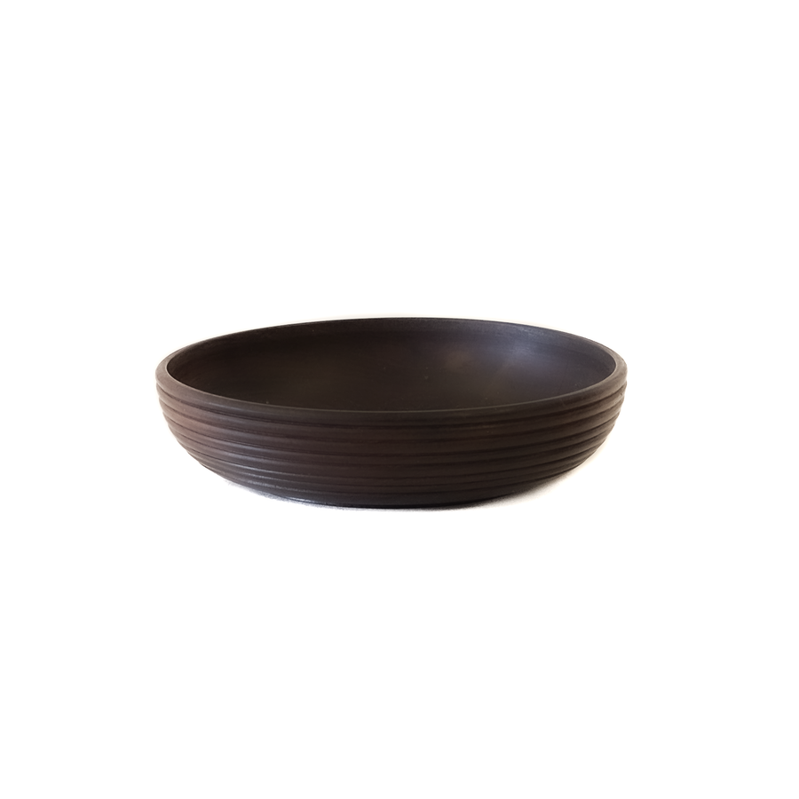 Wooden Mahogany Ribbed