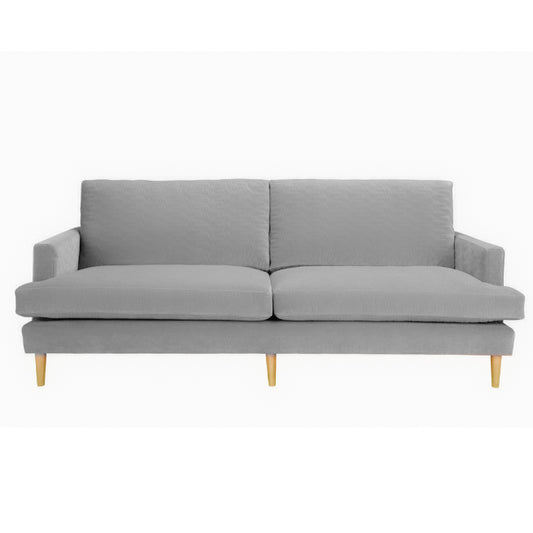 Sofa - Becka Dark Grey Charcoal 87"