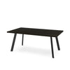 Dining Lidya Black Base w/ Black Ash Top 40x72