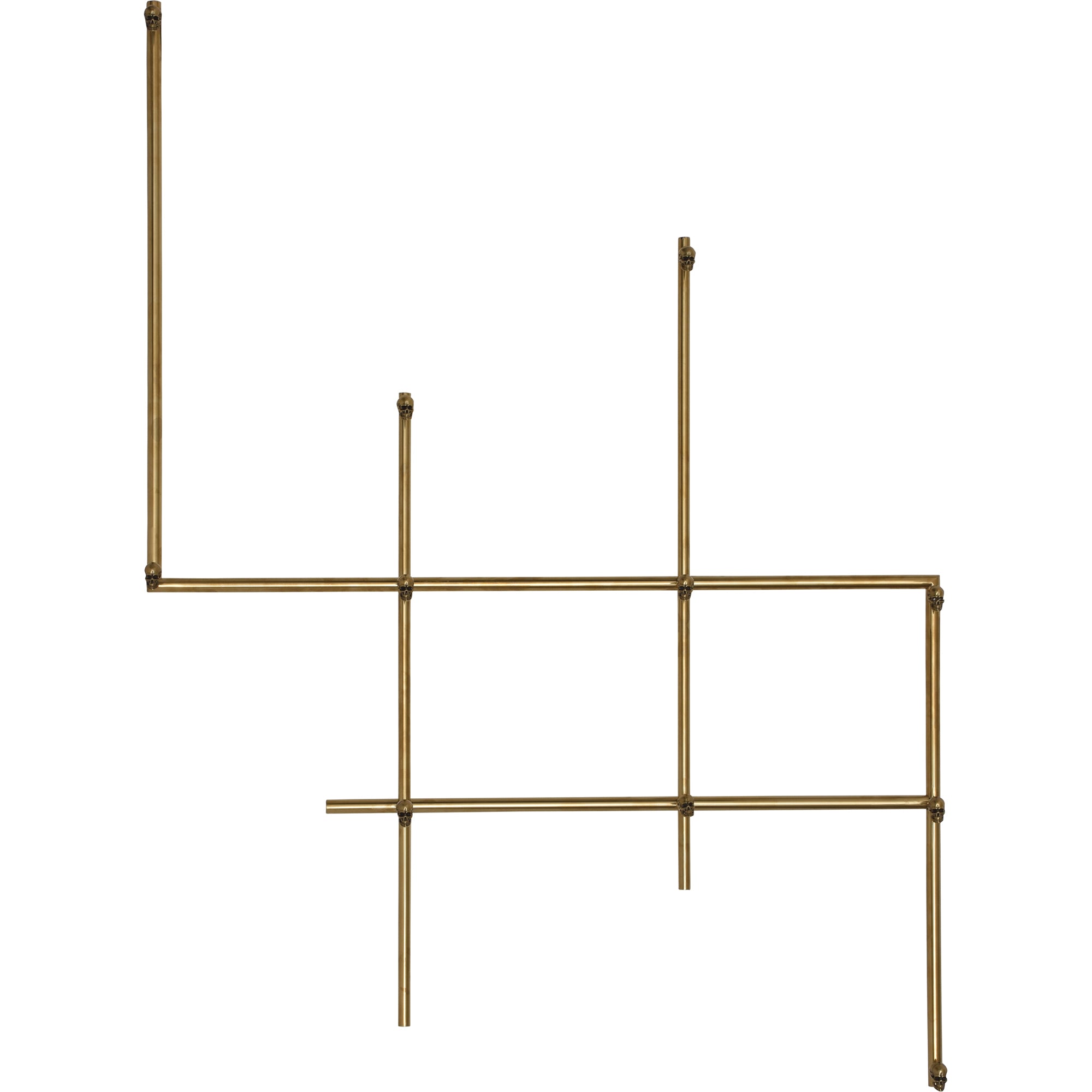 Mace Antique Brass 29" x 39" CLEARED