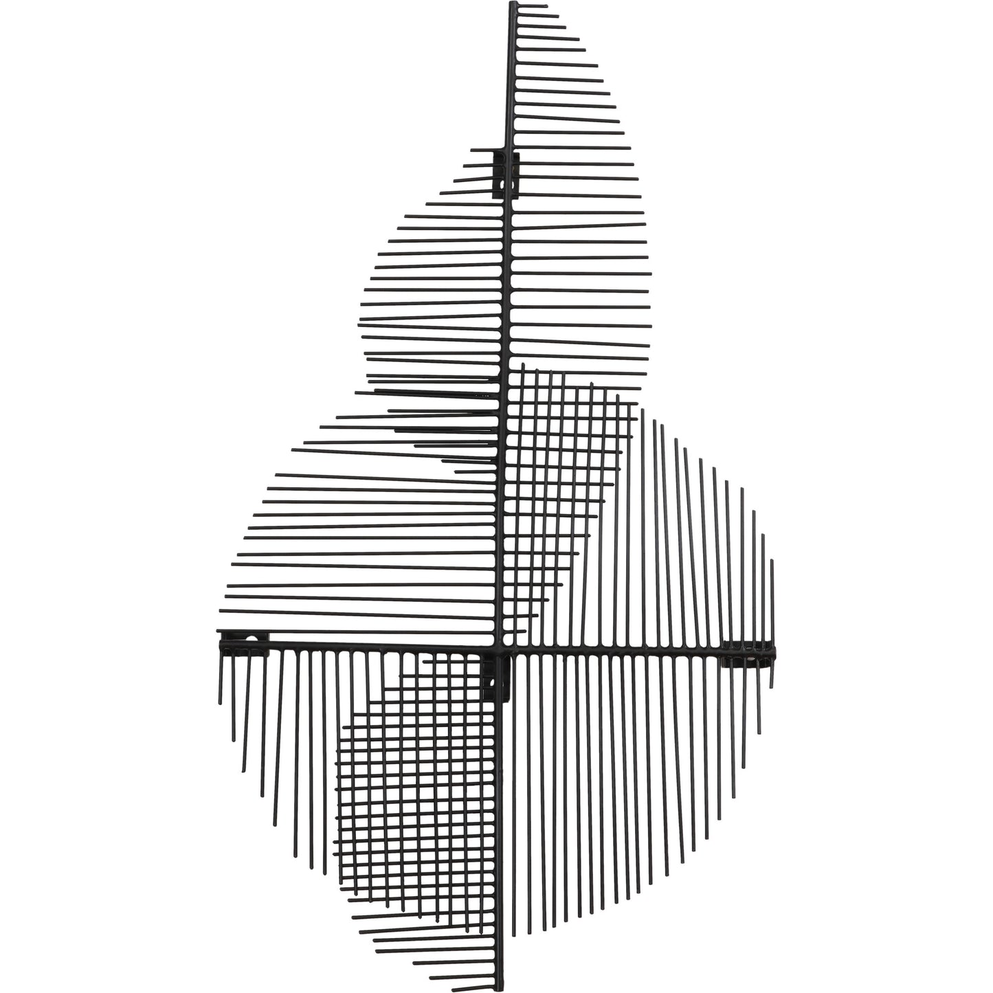 Chanel Black Iron 27" x 16"