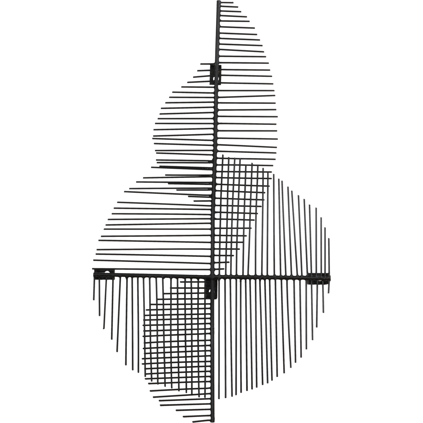 Chanel Black Iron 27" x 16"