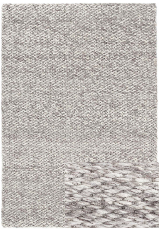 Premium Loggia Grey Wool Rug