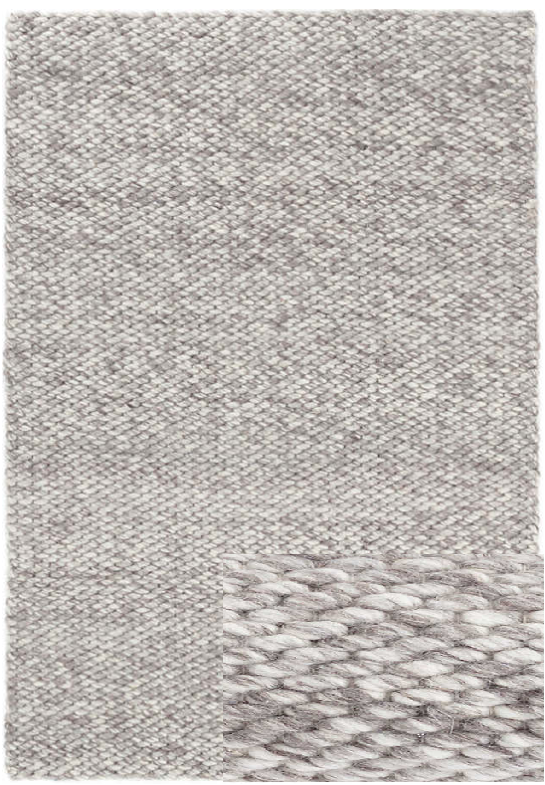 Premium Loggia Grey Wool Rug