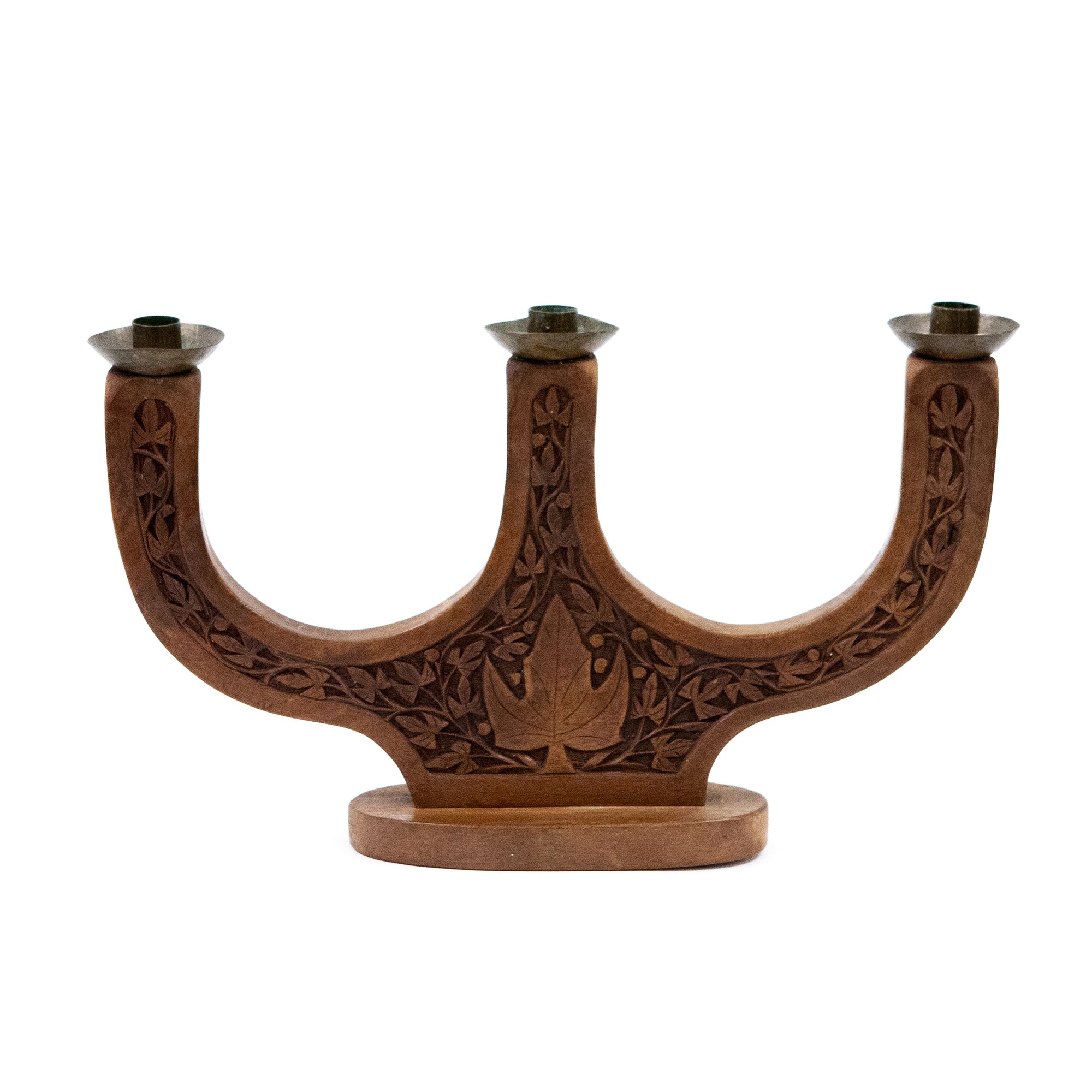 Wooden Triple Holder