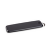 Curved Rectangle Black Wood 18"