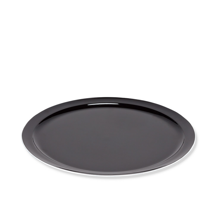 Tray - Black Glossy Round 15"