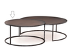 Coffee Table - Catalina Round Copper Clad SMALL