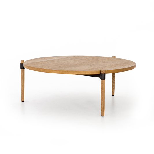 Coffee Table - Holmes Round Oak