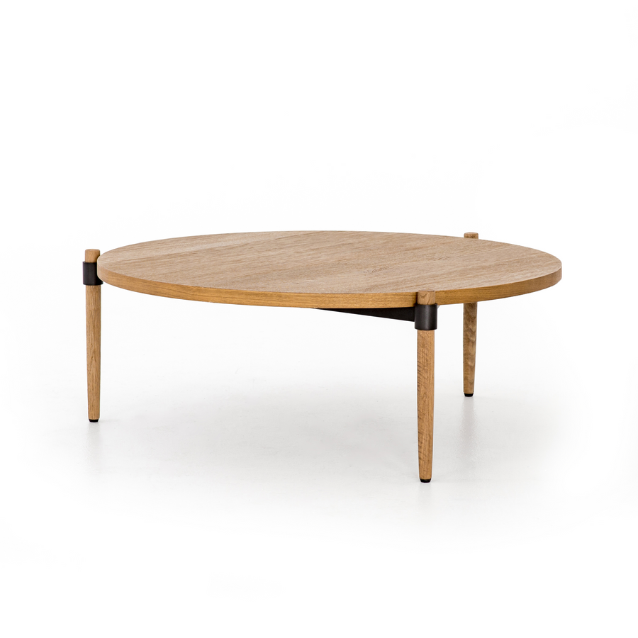 Coffee Table - Holmes Round Oak