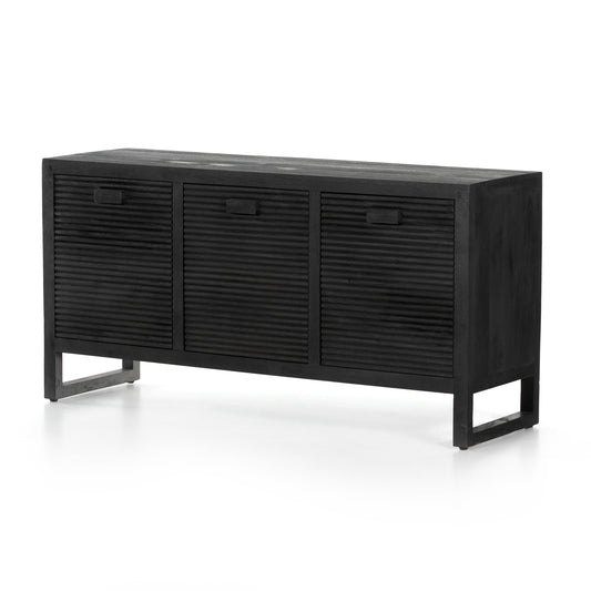 TV Stand - Lorne Black Totem - 30"
