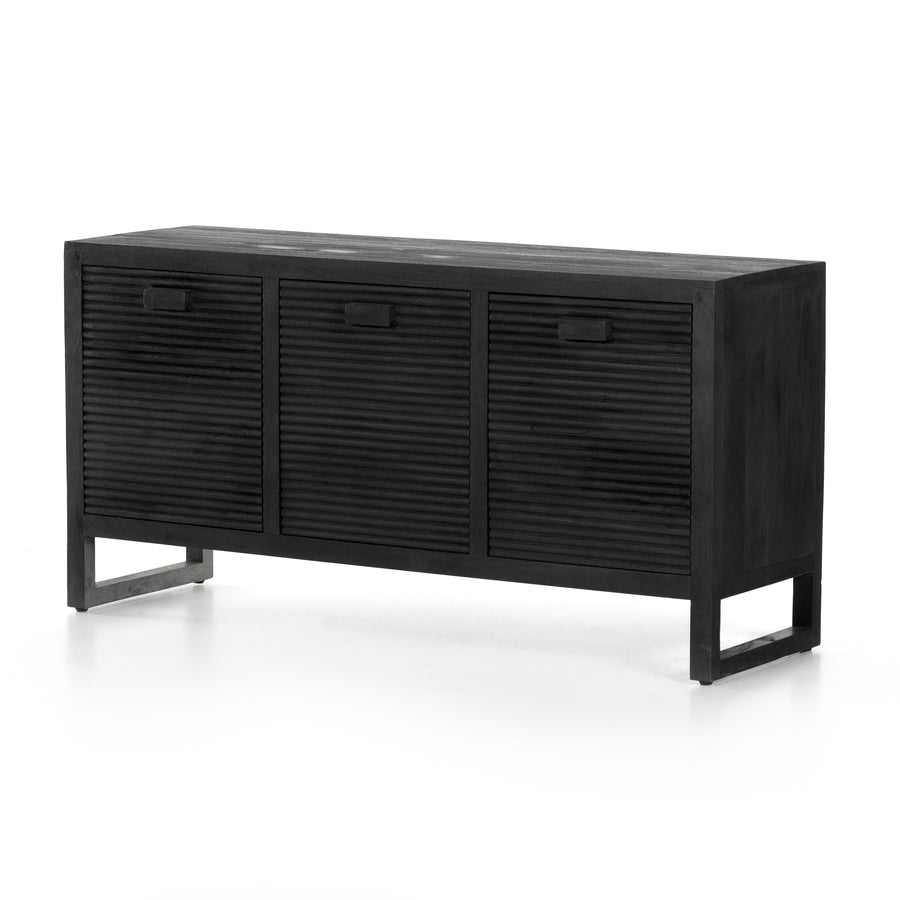 TV Stand - Lorne Black Totem - 30"