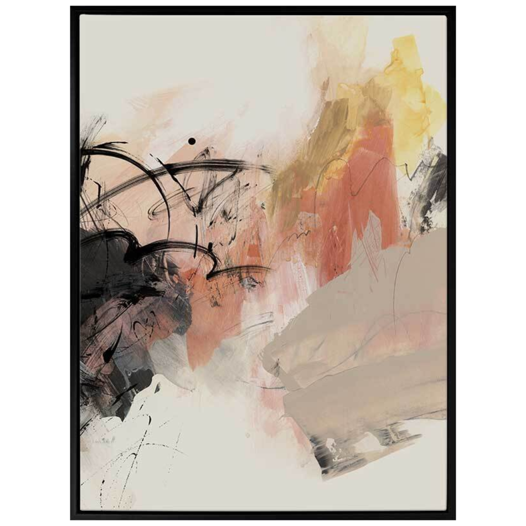 In A Rush I 24" x  36" Cleared