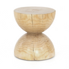 End Table - Aliza Hourglass Natural Pine