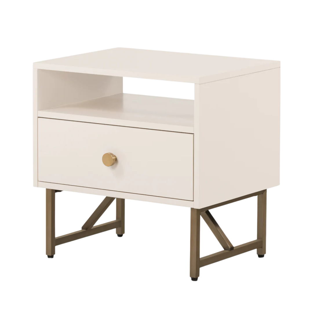 Nightstand - Van End Matte White