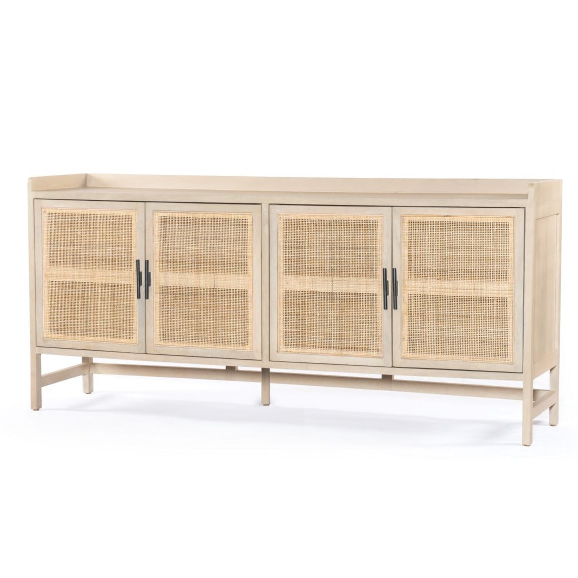 Credenza - Caprice Natural Mango Four Door - 72"
