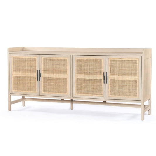 Credenza - Caprice Natural Mango Four Door - 72"