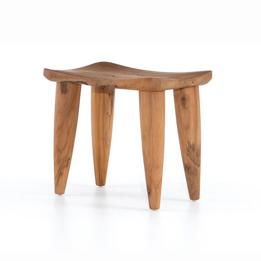 End Table - Zuri Curve Solid Wood