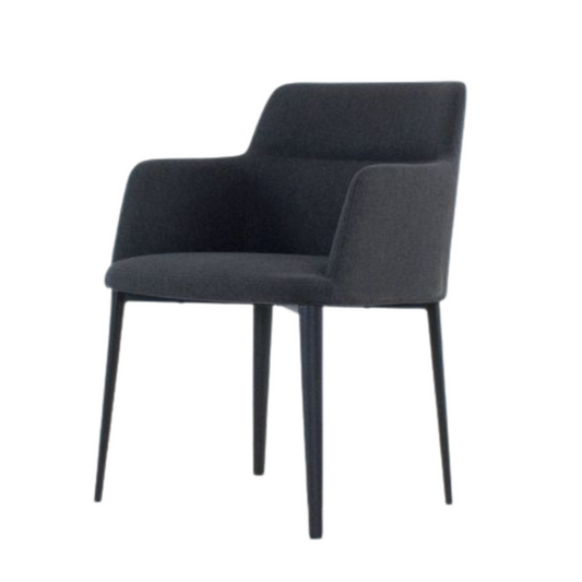 Dining Williamsburg Dark Grey w/ Black Base