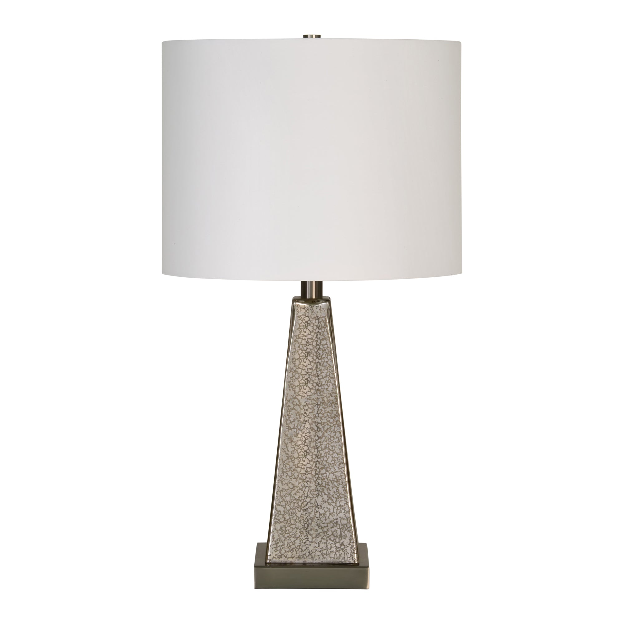 Table Lamp - Trighton Iron Glass Pyramid