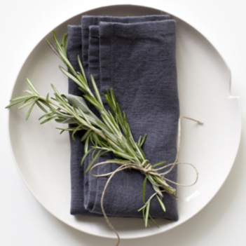 Napkin - Luxury Linen Dark Grey