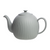 Teapot - Matte Grey Round Vintage